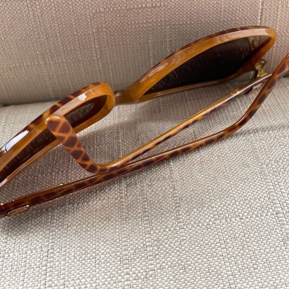 Jacques Fath Women Sunglasses Brown Tone UV400 nm Protection 100% Made in France - Picture 8 of 12